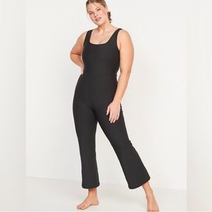 NWT Old Navy Black Flared Jumpsuit